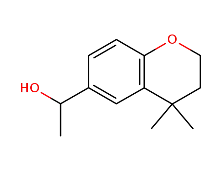 4,4-dimethyl-6-(1-hydroxyethyl)-chromane