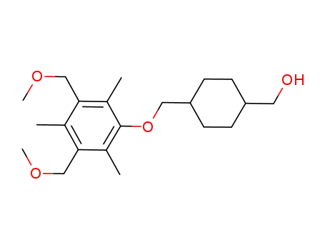 Cyclohexanemethanol,
4-[[3,5-bis(methoxymethyl)-2,4,6-trimethylphenoxy]methyl]-