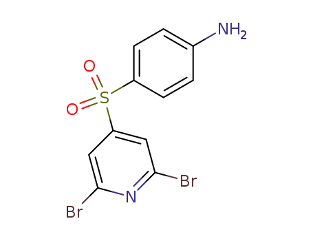 4-[(2,6-Dibromo-4-pyridinyl)sulfonyl]aniline