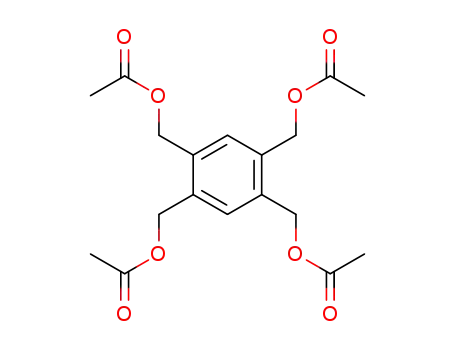 1,2,4,5-tetrakis-acetoxymethyl-benzene