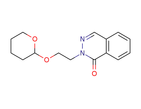 Molecular Structure of 131952-80-2 (2-{2-[(Tetrahydro-2-pyranyl)oxy]ethyl}-1-oxophthalazine)