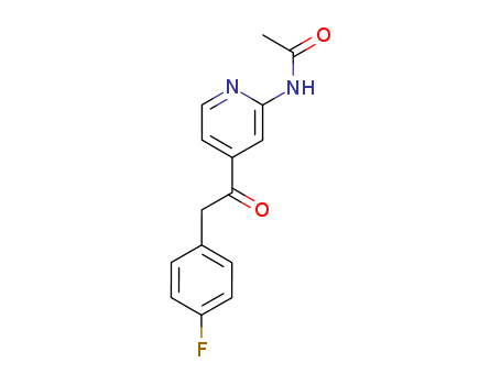 N-{4-[2-(4-Fluorophenyl)-acetyl]-pyridin-2-yl}-acetamide