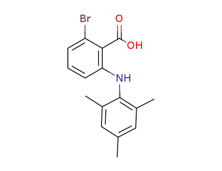 2-bromo-6-(2,4,6-trimethylphenylamino)-benzoic acid