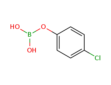 boronic acid 4-chlorophenyl monoester