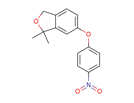 1,1-dimethyl-6-(4-nitrophenoxy)-1,3-dihydro-2-benzofuran