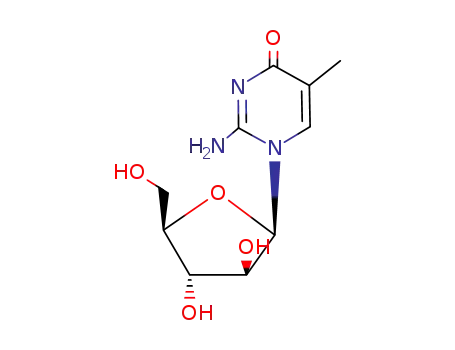 Molecular Structure of 10212-31-4 (β-D-arabinofuranosyl-5-methylisocytosine)