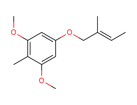 Benzene, 1,3-dimethoxy-2-methyl-5-[[(2E)-2-methyl-2-butenyl]oxy]-