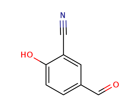 Benzonitrile, 5-formyl-2-hydroxy- (9CI)