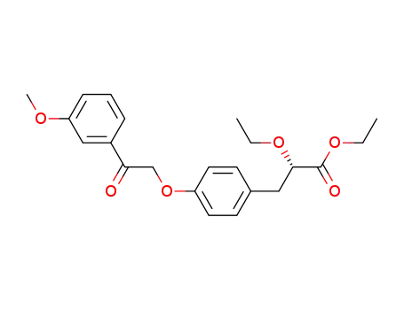 ethyl (2S)-2-ethoxy-3-{4-[2-(3-methoxyphenyl)-2-oxoethoxy]phenyl}propanoate