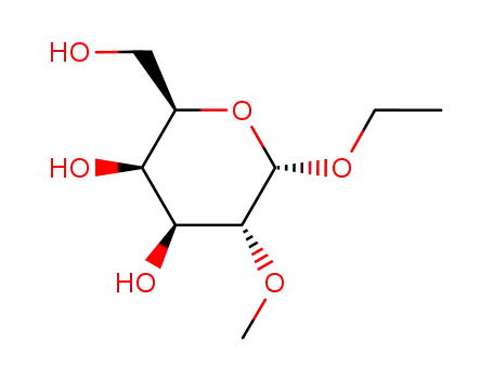 Molecular Structure of 717135-80-3 (alpha-D-Galactopyranoside,ethyl2-O-methyl-(9CI))