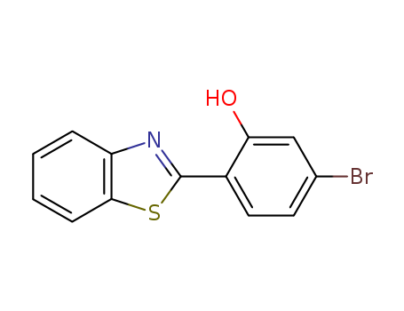 Phenol, 2-(2-benzothiazolyl)-5-bromo-