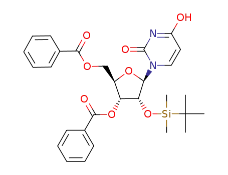 3',5'-di-O-benzoyl-2'-O-(tert-butyldimethylsilyl)uridine