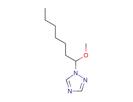 1H-1,2,4-Triazole, 1-(1-methoxyheptyl)-