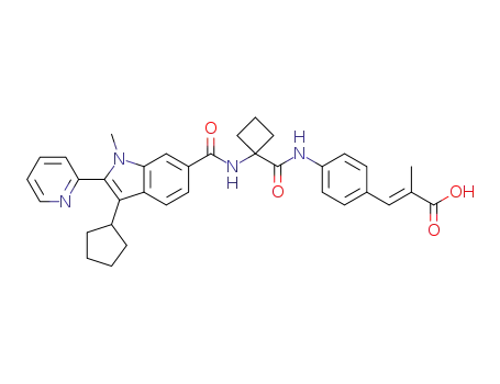 C<sub>35</sub>H<sub>36</sub>N<sub>4</sub>O<sub>4</sub>