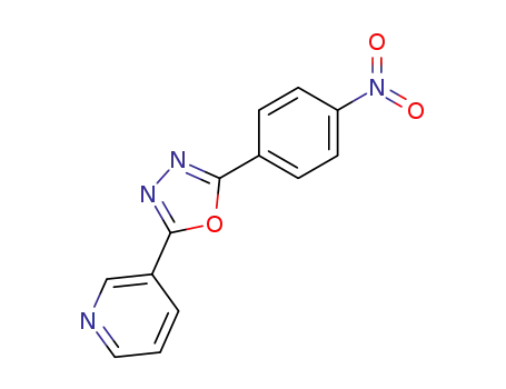 3-[5-(4-Nitrophenyl)-1,3,4-oxadiazol-2-yl]pyridine