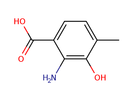 Benzoic acid,2-amino-3-hydroxy-4-methyl- cas  552-14-7