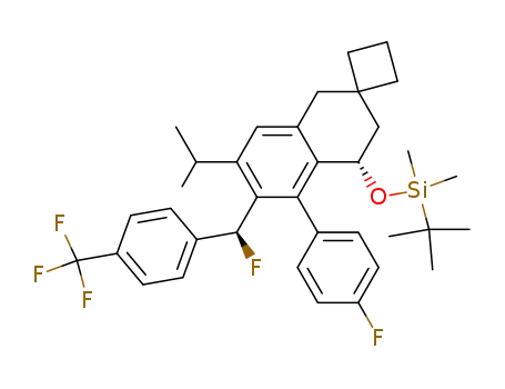 C<sub>36</sub>H<sub>43</sub>F<sub>5</sub>OSi