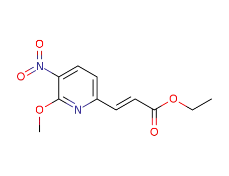 ethyl (E)-3-(6-methoxy-5-nitropyridin-2-yl)acrylate