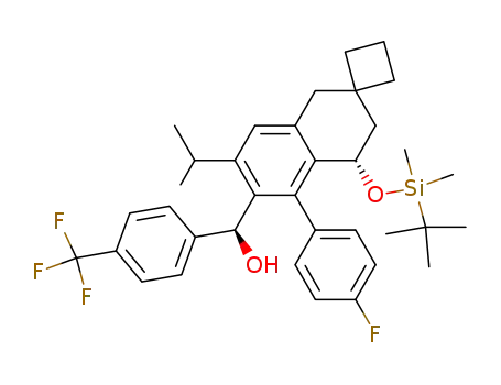 C<sub>36</sub>H<sub>44</sub>F<sub>4</sub>O<sub>2</sub>Si