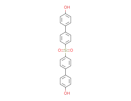 Molecular Structure of 170275-06-6 (4,4'-bis(4-hydroxyphenyl)diphenyl sulfone)