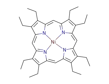 Molecular Structure of 24803-99-4 (2,3,7,8,12,13,17,18-OCTAETHYL-21H,23H-PORPHINE NICKEL(II))