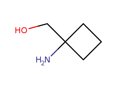 Molecular Structure of 180205-34-9 (Cyclobutanemethanol,1-amino-(9CI))