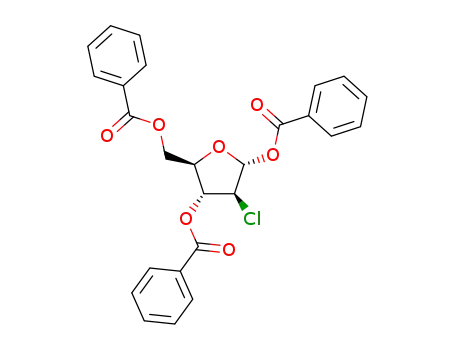 (2R,3S,4R,5R)-5-((benzoyloxy)methyl)-3-chlorotetrahydrofuran-2,4-diyl dibenzoate
