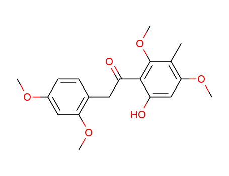 6-Hydroxy-2,4,2',4'-tetramethoxy-3-methyl-desoxybenzoin