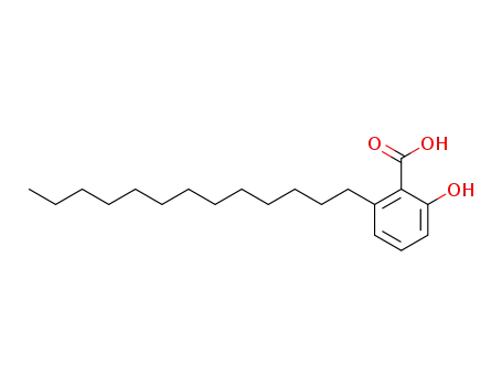 Molecular Structure of 20261-38-5 (Ginkgolic acid (13:0))