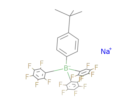 sodium tris(pentafluorophenyl)(t-butylphenyl)borate