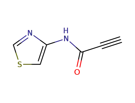 2-Propynamide,  N-4-thiazolyl-