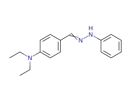 Benzaldehyde, 4-(diethylamino)-, phenylhydrazone