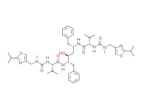 (2S,2'S)-N,N'-((2S,3S,5S)-3-Hydroxy-1,6-diphenylhexane-2,5-diyl)bis(2-(3-((2-isopropylthiazol-4-yl)methyl)-3-methylureido(-3-methylbutanamide)