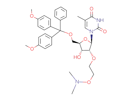 5'-O-(4,4'-dimethoxytrityl)-2'-O-(2-N,N-dimethylaminooxyethyl)-5-methyluridine