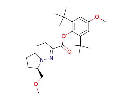 2-[(E)-(S)-2-Methoxymethyl-pyrrolidin-1-ylimino]-butyric acid 2,6-di-tert-butyl-4-methoxy-phenyl ester