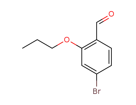 Molecular Structure of 1094555-01-7 (4-BroMo-2-propoxybenzaldehyde)