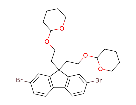 2,2'-{[(2,7-dibromo-9H-fluorene-9,9-diyl)bis(ethane-2,1-diyl)]bis(oxy)}bis(tetrahydro-2H-pyran)