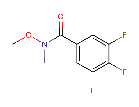 3,4,5-trifluoro-N-methoxy-N-methylbenzamide