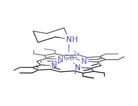 Co(octaethylporphyrin)(piperidine)