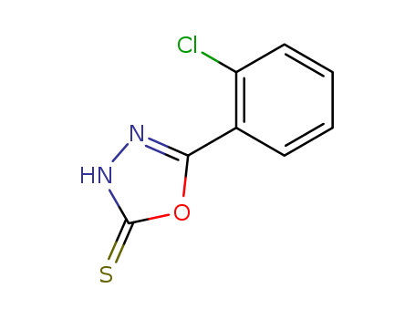 1,3,4-Oxadiazole-2(3H)-thione,5-(2-chlorophenyl)-