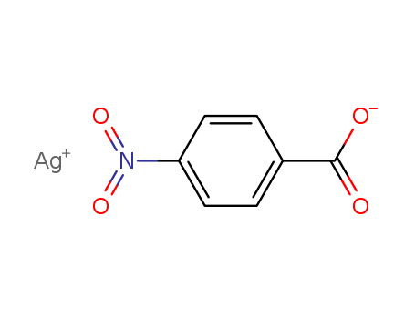Benzoicacid, 4-nitro-, silver(1+) salt (1:1) cas  35363-49-6