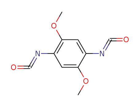 Molecular Structure of 76806-40-1 (Benzene, 1,4-diisocyanato-2,5-dimethoxy-)