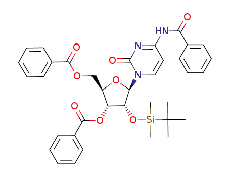 N<sup>4</sup>-benzoyl-3',5'-O-dibenzoyl-2'-O-(tert-butyldimethylsilyl)cytidine