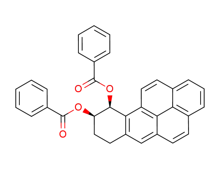 cis-9,10-bis(benzoyloxy)-7,8,9,10-tetrahydrobenzo<a>pyrene