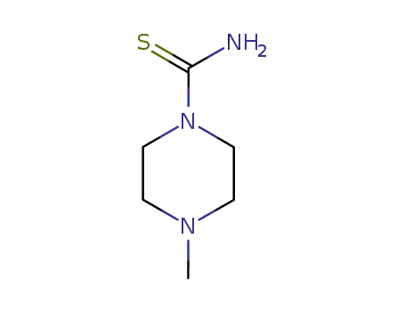 Molecular Structure of 33860-28-5 (4-METHYLPIPERAZINE-1-CARBOTHIOAMIDE)