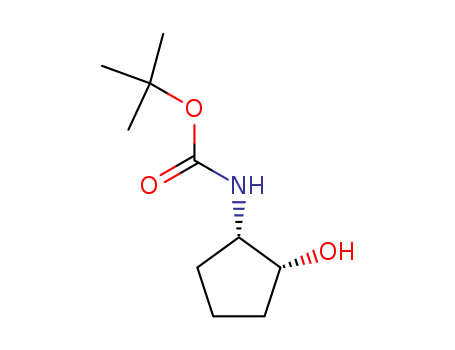 tert-butyl (1S,2R)-2-hydroxycyclopentylcarbamate manufacture