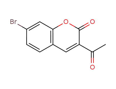 3-acetyl-7-bromo-2H-chromen-2-one