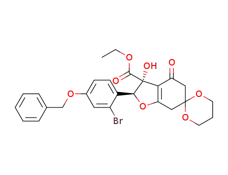 C<sub>27</sub>H<sub>27</sub>BrO<sub>8</sub>