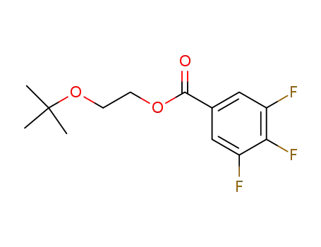 Benzoic acid, 3,4,5-trifluoro-, 2-(1,1-dimethylethoxy)ethyl ester