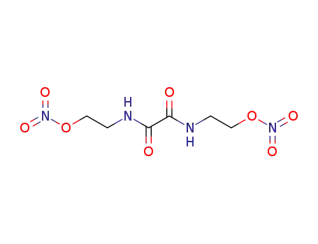Molecular Structure of 98485-17-7 (N,N'-bis(2-nitrooxyethyl)oxalamide)